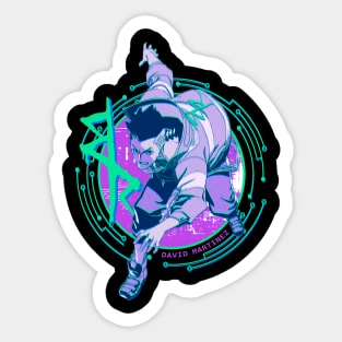 David Cyberpunk Edgerunners C Sticker